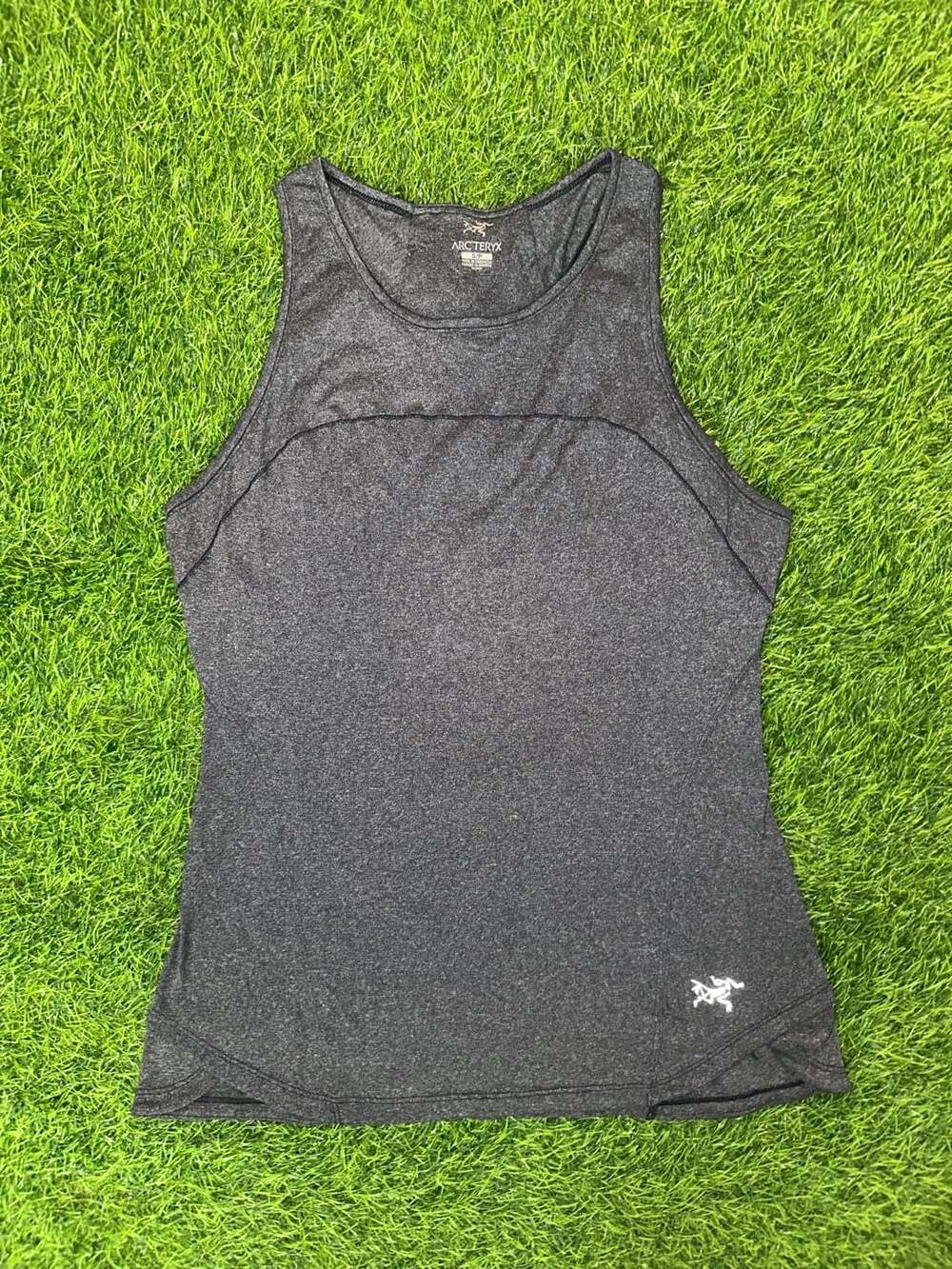 Arcteryx Tolu Sleeveless Size S Grey Athletic Tank Top